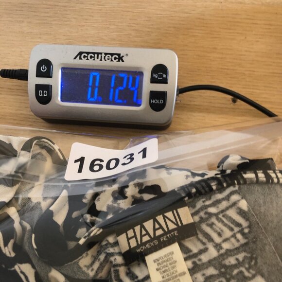 Haani Dress Womens 2X Petite Black Shift Tunic Travel Knit Cut Out Long Sleeves - Picture 8 of 8